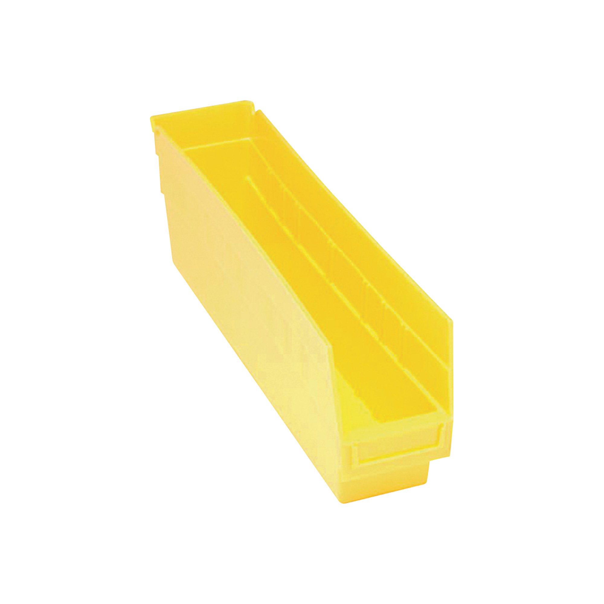 Quantum Storage Store-More 6in. Shelf Bins — 17 7/8in.L x 4 1/8in.W x 6in.H Size, Carton of 20